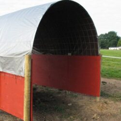 Economy Horse Run-In Shed Shelter Barn – Dutch Hollow Acres